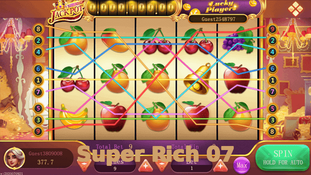 Super Rich 07 game app for Pakistan players
