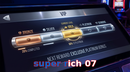 Game list for Super Rich 07 vip section